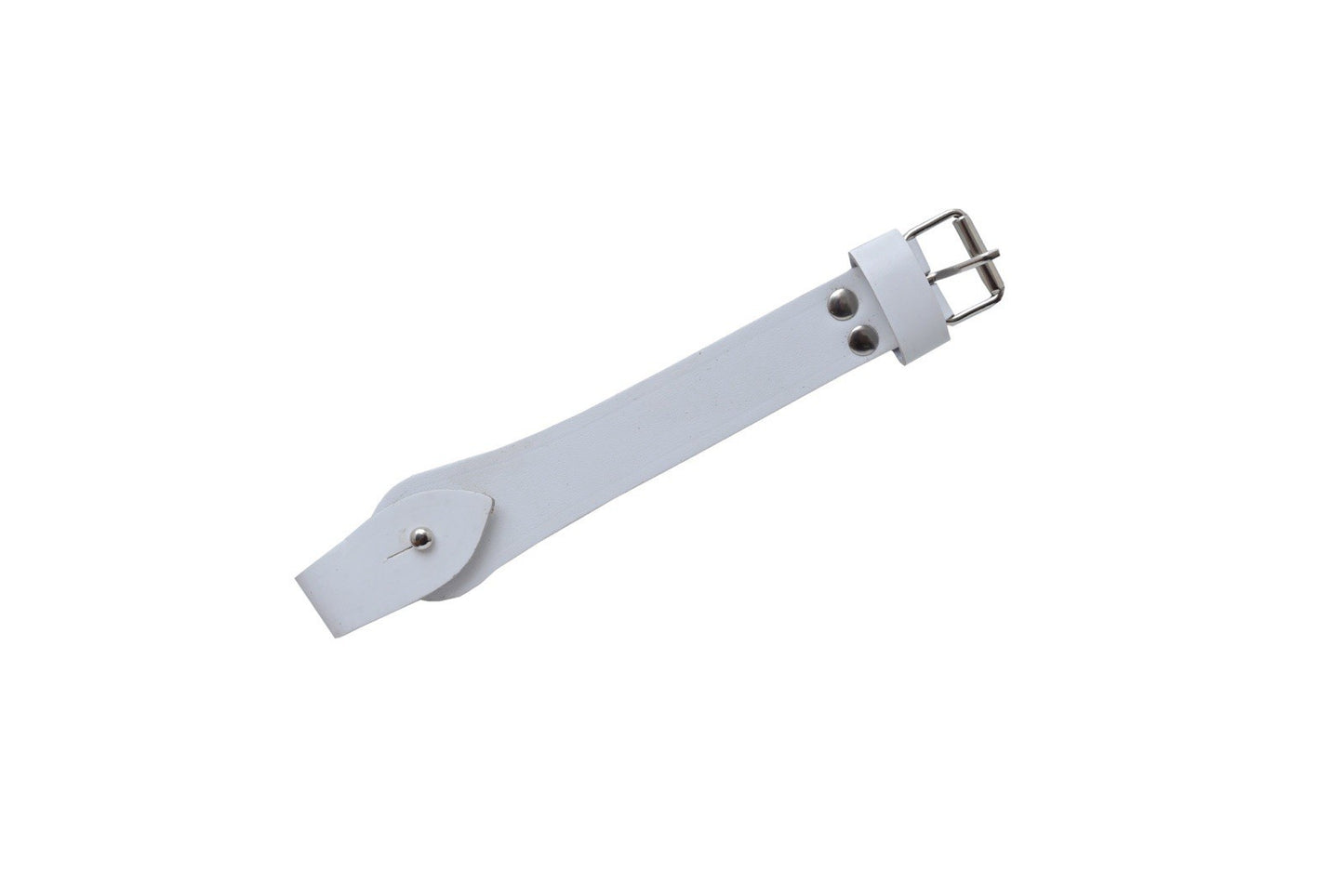 Sam Browne Belt Genuine Leather Complete British Military cross Strap ARMY White