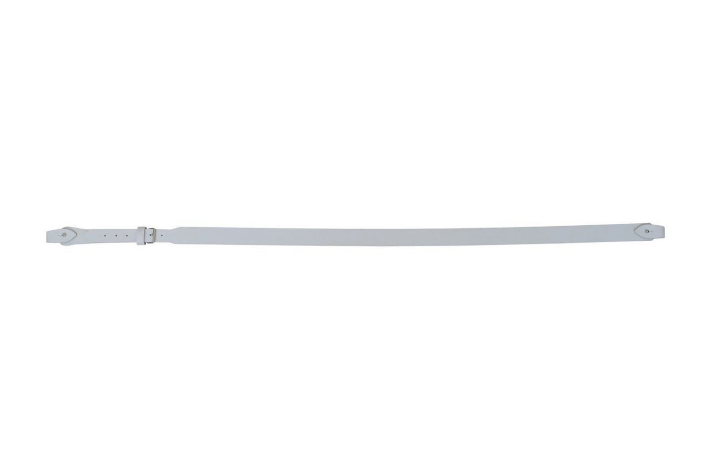 Sam Browne Belt Genuine Leather Complete British Military cross Strap ARMY White
