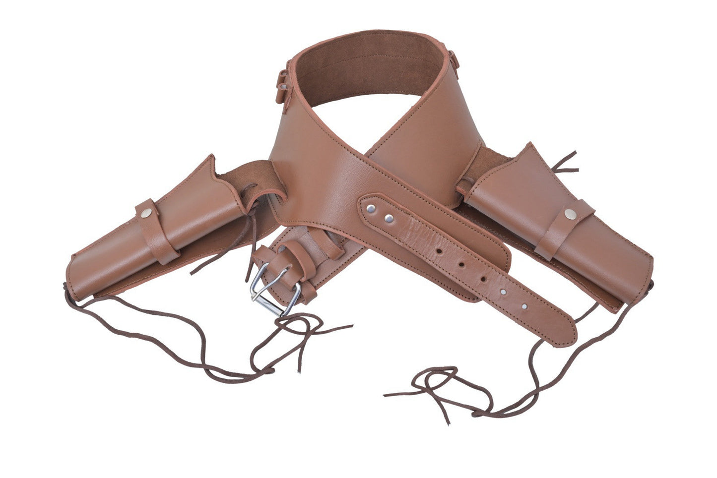 COWBOY GUN REVOLVER HOLSTER BELTS GENUINE LAETHER BROWN TAN BLACK COLOUR UNISEX