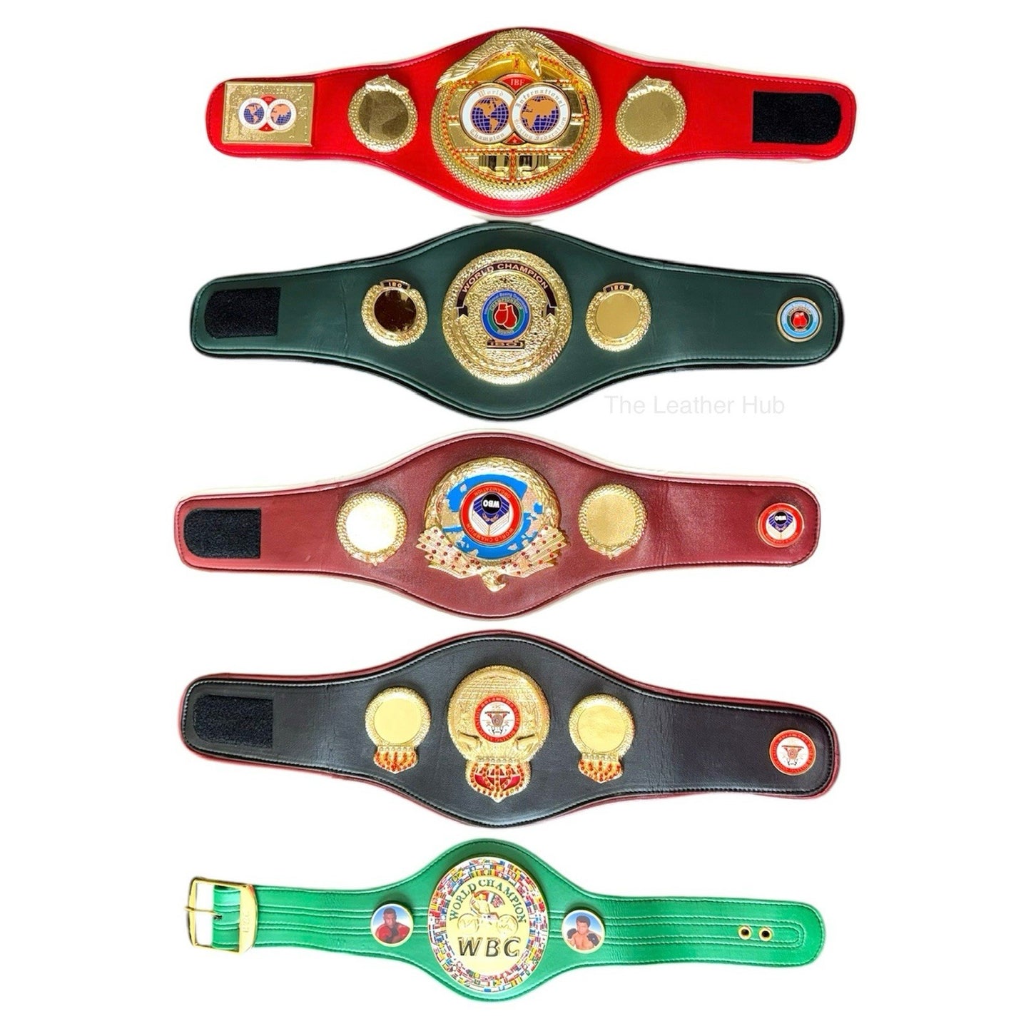 Kids Mini Boxing Championship Belt, IBO, WBO, IBF, WBA, WBC, Replica Title Belts